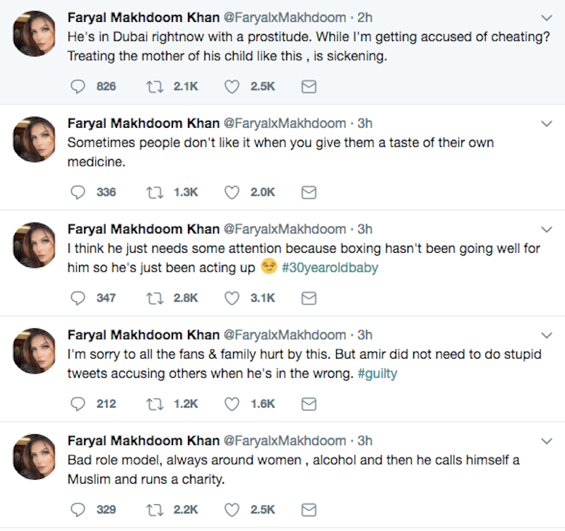 Illustration for article titled Amir Khan Claims His Wife Cheated With Anthony Joshua; Joshua Says He's Never Met Her